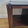dark wood tv stand Image 2