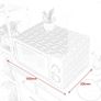 Microwave Dust Proof Cover,Microwave Oven Accessory Protective Cover Dust-Proof Covers Hood Home Decor Microwave Anti-Oil Towel Image 2