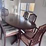 G Plan extendable Dining Table and 6 chairs Image 2