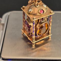 Gold Victorian Pendant
