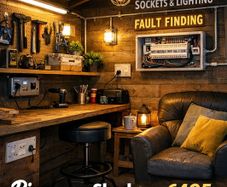 Shed or Outhouse Sockets & Lighting