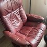 leather chair by ekornes Image 4