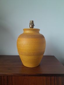 Mid Century Pottery Lamp