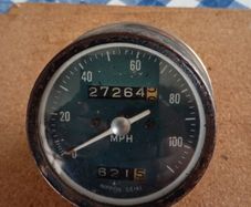 vintage honda cb350/cl350 speedometer