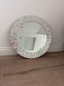 beautiful circular mirror