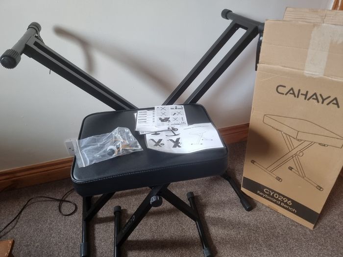 Adjustable Piano Bench and adjustable heavy duty piano stand