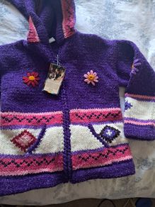 Kids Peruvian cardigan