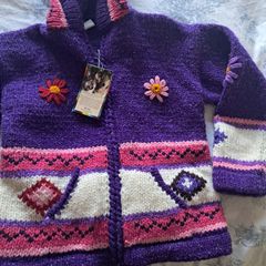 Kids Peruvian cardigan