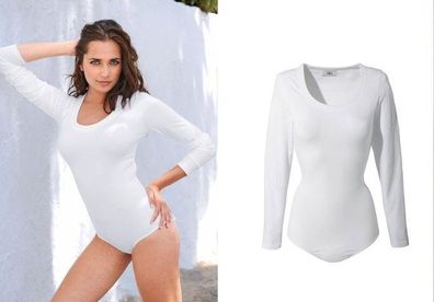 Brand new Plus size by B.P.C collection white stretchy bodysuit size UK30 EUR56/58 Postage included