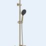 Brushed Brass Shower set 40% SALE PRICE Image 2