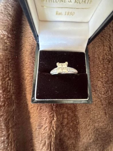 Antwerp White Gold Diamond Quad Cluster Ring  4 P