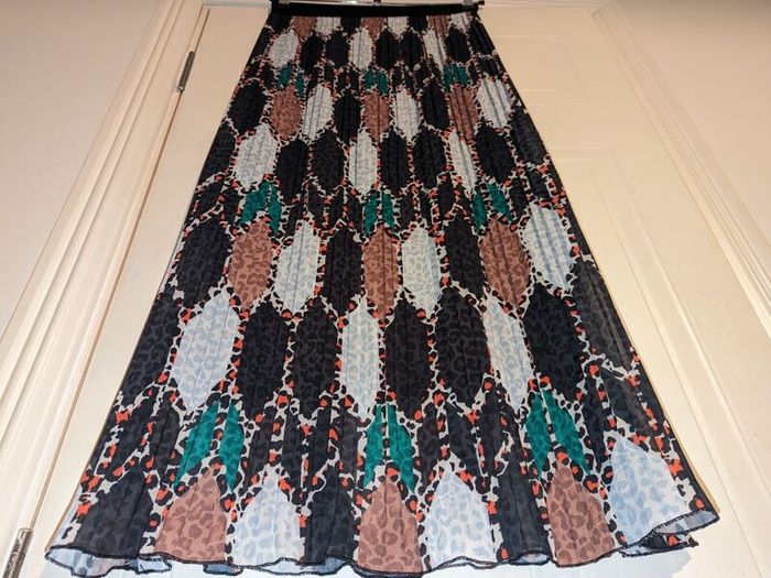 Perfect for Summer. Beautiful pleated maxi skirt from the Pala D'Oro collect at Carraig Donn.