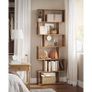 Freestanding bookcase with 6 levels Standing Shelf for Presentation S-style design Image 3
