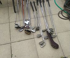 golf clubs asdorted