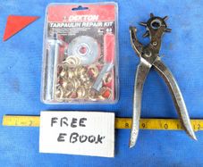 Hole Punch & Tarp Repair Kit