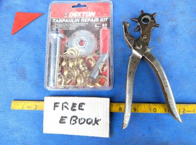 Hole Punch & Tarp Repair Kit