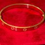 Cartier Love Bracelet 18 Carat Yellow Gold Image 2