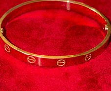 Cartier Love Bracelet 18 Carat Yellow Gold