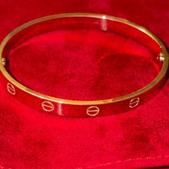 Cartier Love Bracelet 18 Carat Yellow Gold