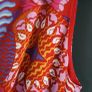 Peter Pilotto Red Abstract Dress Sz 10uk - Rrp 525 (new) Image 6