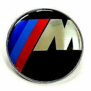 BMW M Sport Performance Logo 82mm Emblem Replacement Hood Bonnet Front E30 E36 E46 E34 E39 E60 E65 E38 82mm