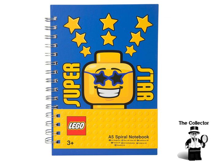 LEGO Superstar Multicolor A5 Notebook Sambro Brand New Factory Sealed