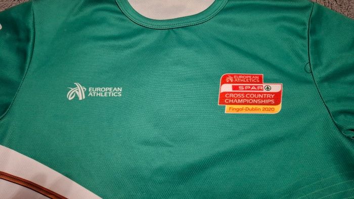 European Athletics Cross Country Championship Ireland Jersey (Adult Small) FREE POST