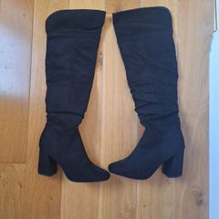 New Look Faux suede boots