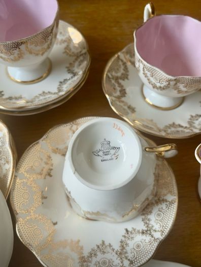 Vintage Salisbury Bone China Tea Set