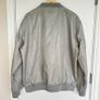 ASSTSERIES Mens 3XL Grey Nylon Bomber Jacket Image 5