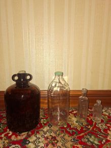 Vintage Glass Bottles