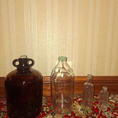 Vintage Glass Bottles
