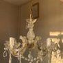 Glass antique chandelier Image 3