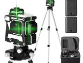 KKmoon Laser Level Self-leveling 3D 12 Lines Laser Level Tool Vertical Horizontal Lines Green Laser Beam Line