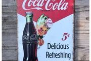 Coca Cola Metal  Medium Boy HS57