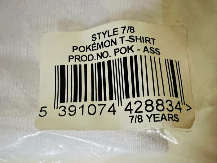 From 1999 Official License Pokemon t-shirts 9 pieces