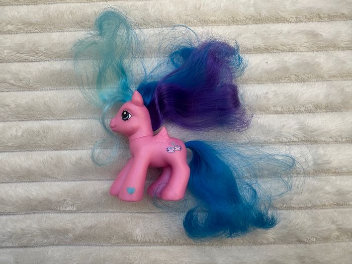 My Little Pony G3 Baby Mochanut 2006 Pegasus Pony approx. 10 cm. Used Please see photos