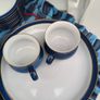 28 piece Denby Imperial Blue Dinnerware Image 7
