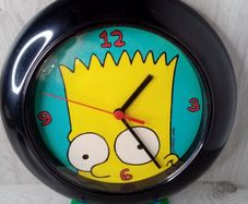 Bart Simpson Matt Groening 1999 Wall Clock