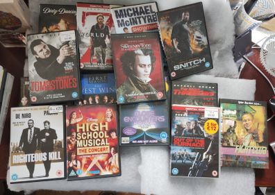 19 DVD's sold separately (26233)