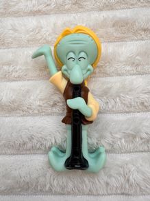 Burger King Squidward Toy SpongeBob Search For SquarePants Movie 2025 approx. 10 cm. Used Please see photos