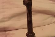 militaria antique/ vintage pectoral crucifix, damaged