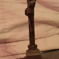 militaria antique/ vintage pectoral crucifix, damaged
