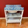 Babylo Baby Changing Table with Padded Mat & Storage Image 6