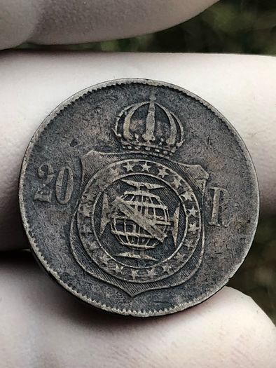 20 Reis 1869 Brazil