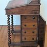 c1860-1880 Antique Victorian Davenport Desk, Exceptional Original Condition Image 10
