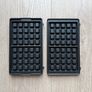 Waffle grill plate for Tefal Snack Collection Image 2