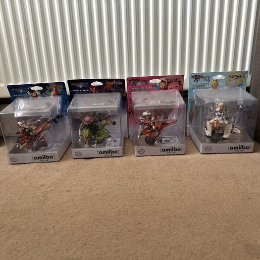 amiibo monster hunter stories x4