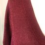 Wine sparkly jumper (3XL) Image 2