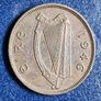 Ireland 1946 Farthing 1/4d coin Image 3